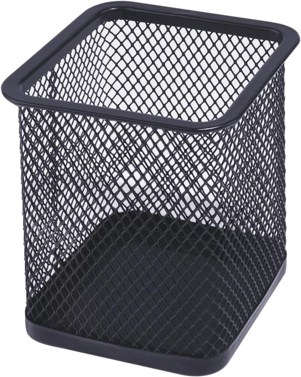 Pen Holder for Desk, Wire Mesh Pencil Cup Holder for Desk Organizer for Office Supplies